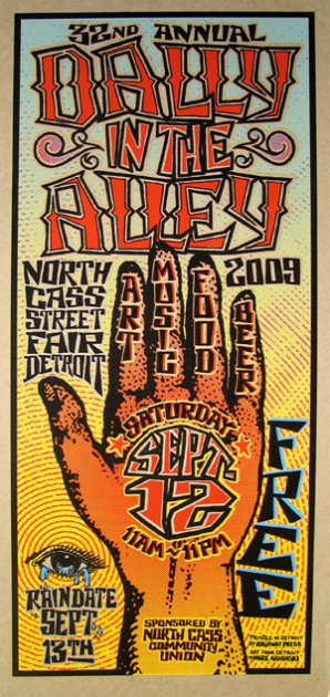 Dally in the Alley Poster, 32nd Annual