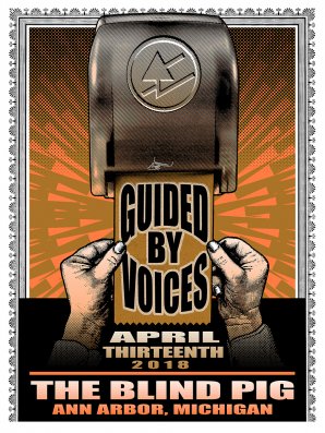 Guided By Voices Concert Poster