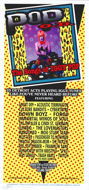 Pop O.D., The Songs of Iggy Pop