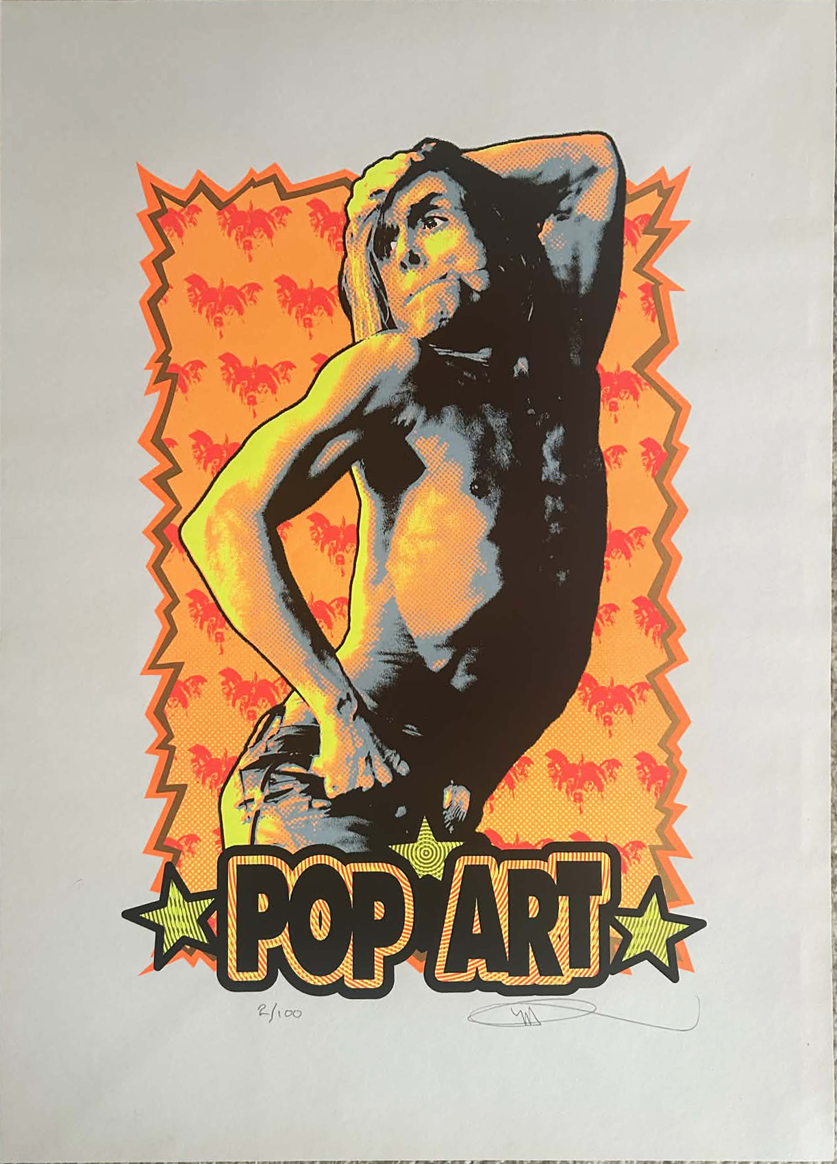 POP ART - artist signed screen print